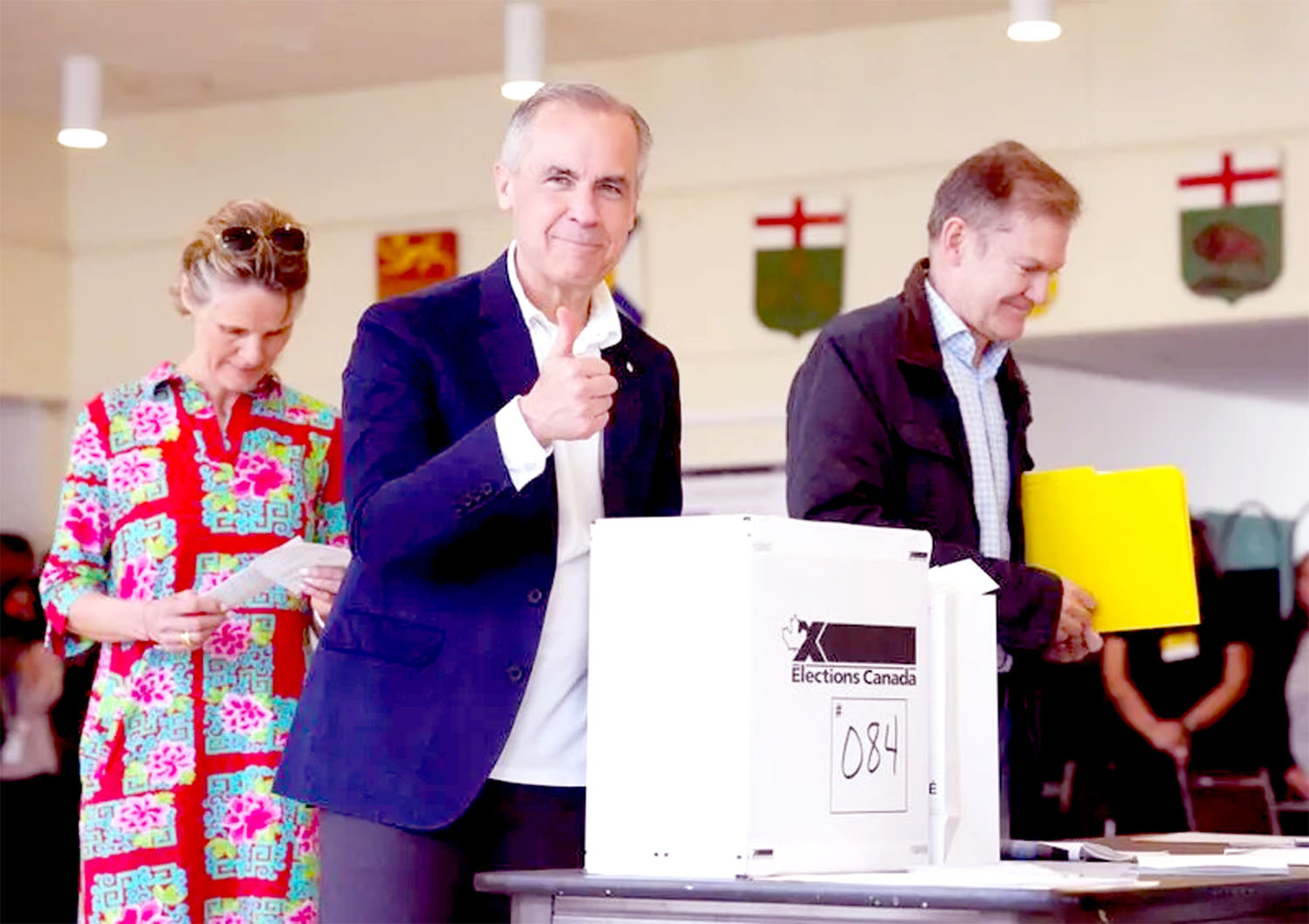 Liberal Party falls short of clear majority by 7 seats in parliamentary elections.